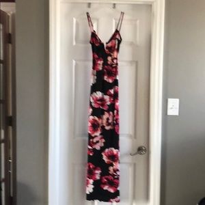 Long flower dress